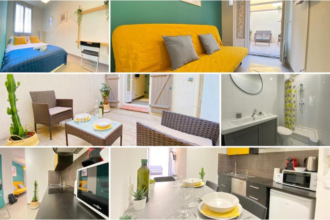 Happyhome Terrasse En Ville Fastwifi Netflix Marseilles Exterior foto