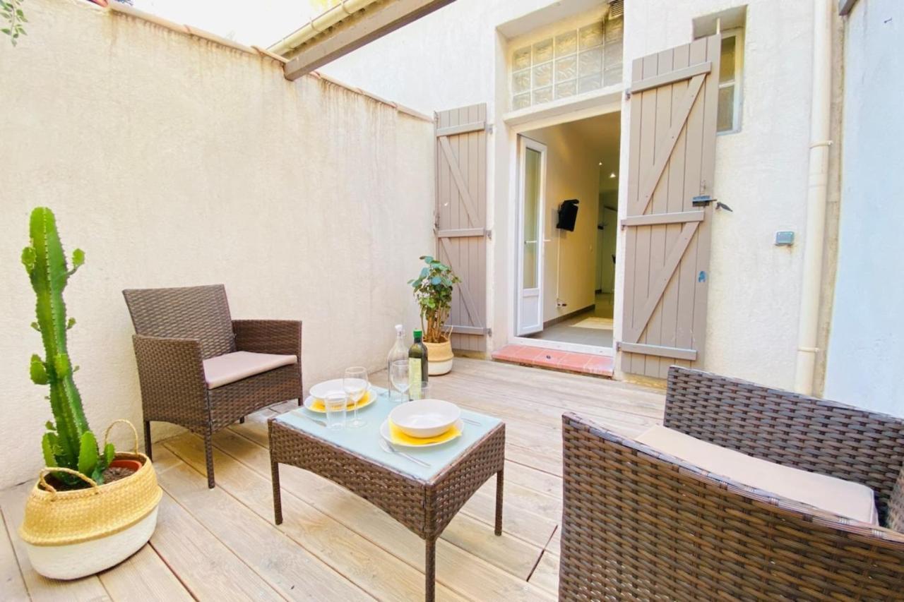 Happyhome Terrasse En Ville Fastwifi Netflix Marseilles Exterior foto