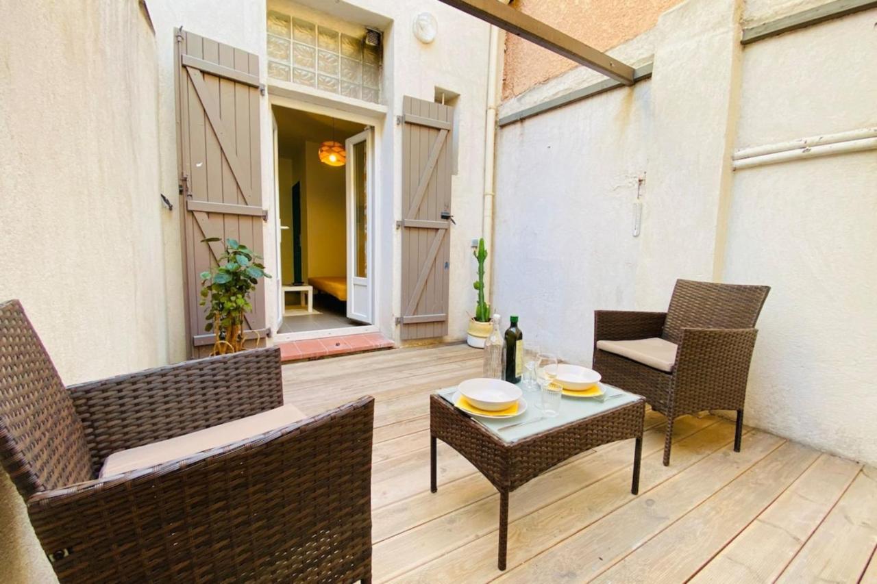 Happyhome Terrasse En Ville Fastwifi Netflix Marseilles Exterior foto