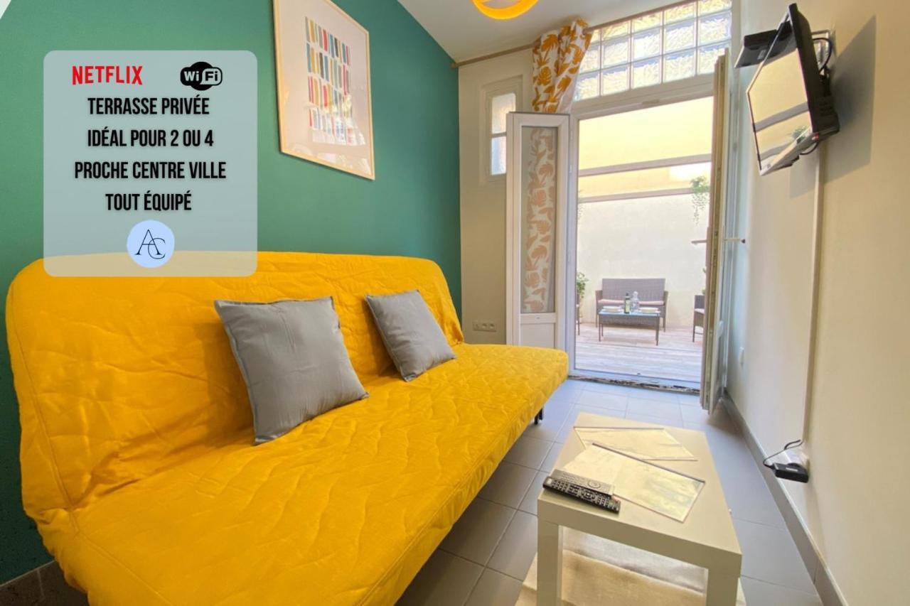 Happyhome Terrasse En Ville Fastwifi Netflix Marseilles Exterior foto